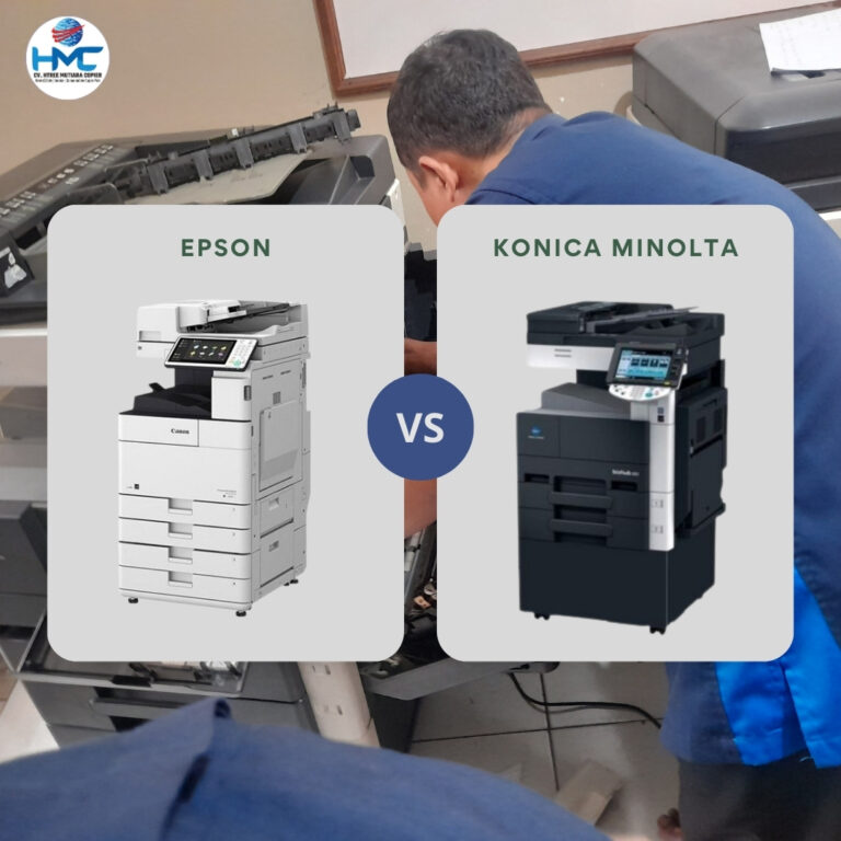 Mesin Fotocopy Epson Vs Konica Minolta: CV Htree Mutiara Copier