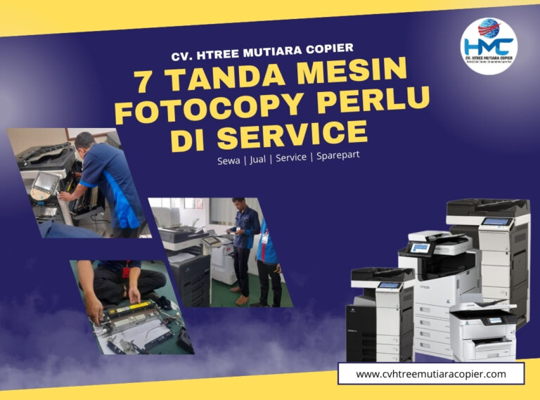 7 Tanda Mesin Fotocopy Perlu Di Service